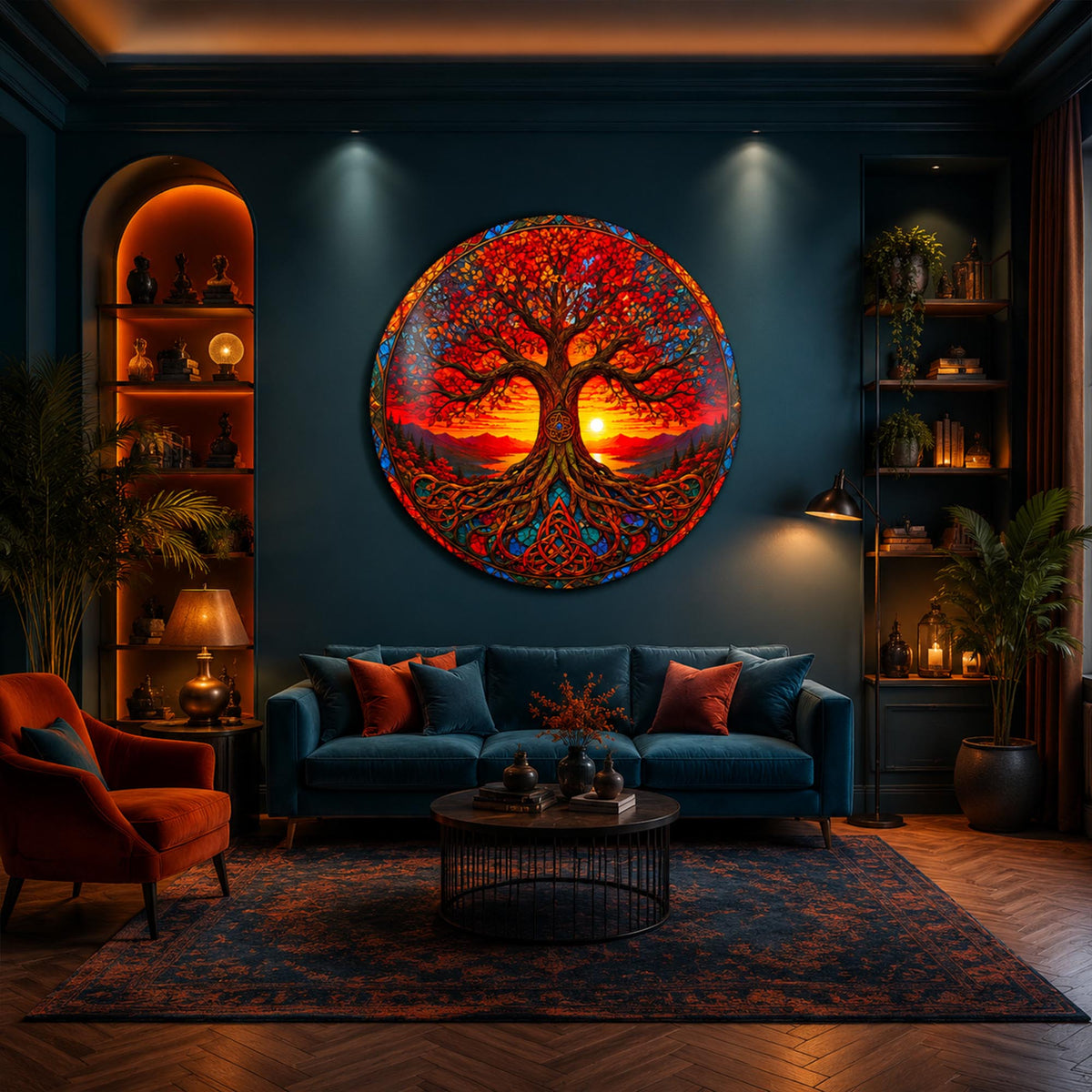 Celtic Sunset Tree lifestyle view