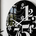 Silver Floral Numerals lifestyle view