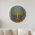 Golden Tree Of Life III with white frame