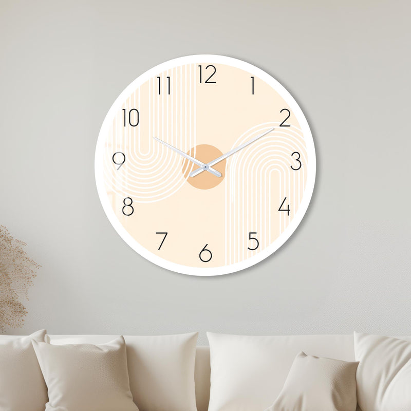 Neutral Arch Lines with white frame