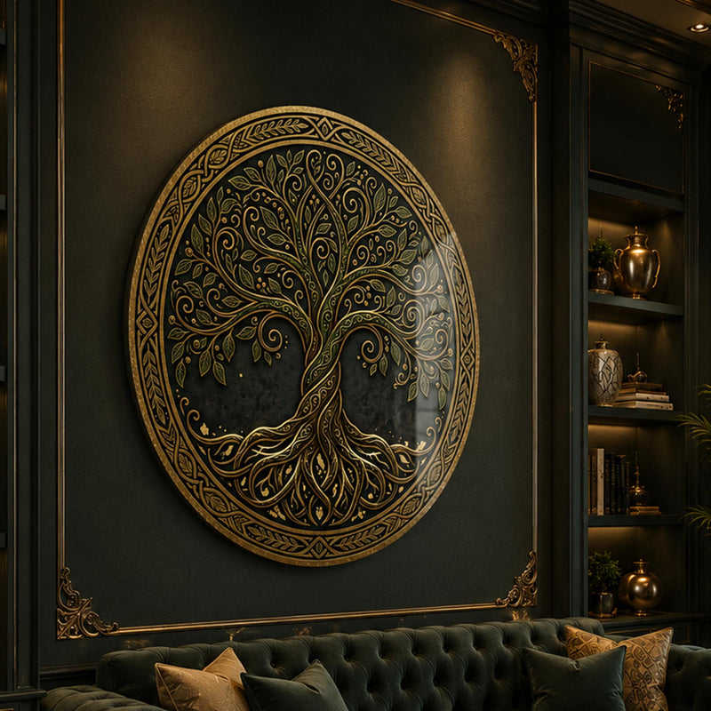 Celtic Gold Tree Of Life lifestyle view