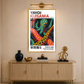 Polka Dot Octopus with gold frame