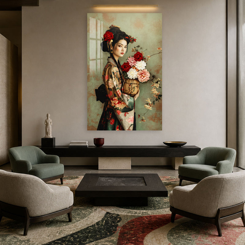 Rose Kimono lifestyle view