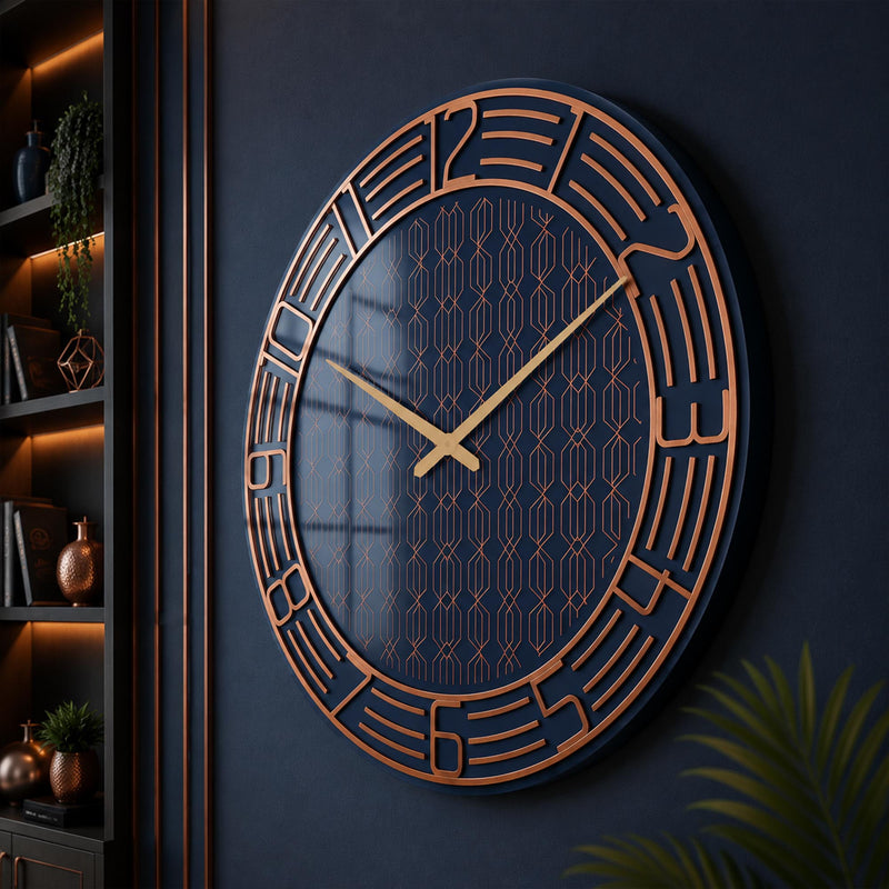 Navy Deco Geometry lifestyle view