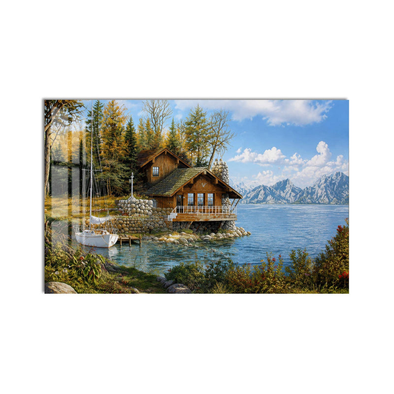 Lakeside Cabin Retreat product shot on white background