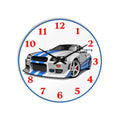 Blue Sports Car lifestyle view