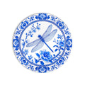 Porcelain Dragonfly Garden product shot on white background