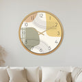 Modern Curved Lines with gold frame