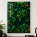 Botanical World Map lifestyle view