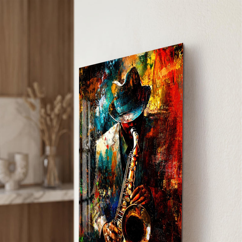 Saxophone In Colour lifestyle view