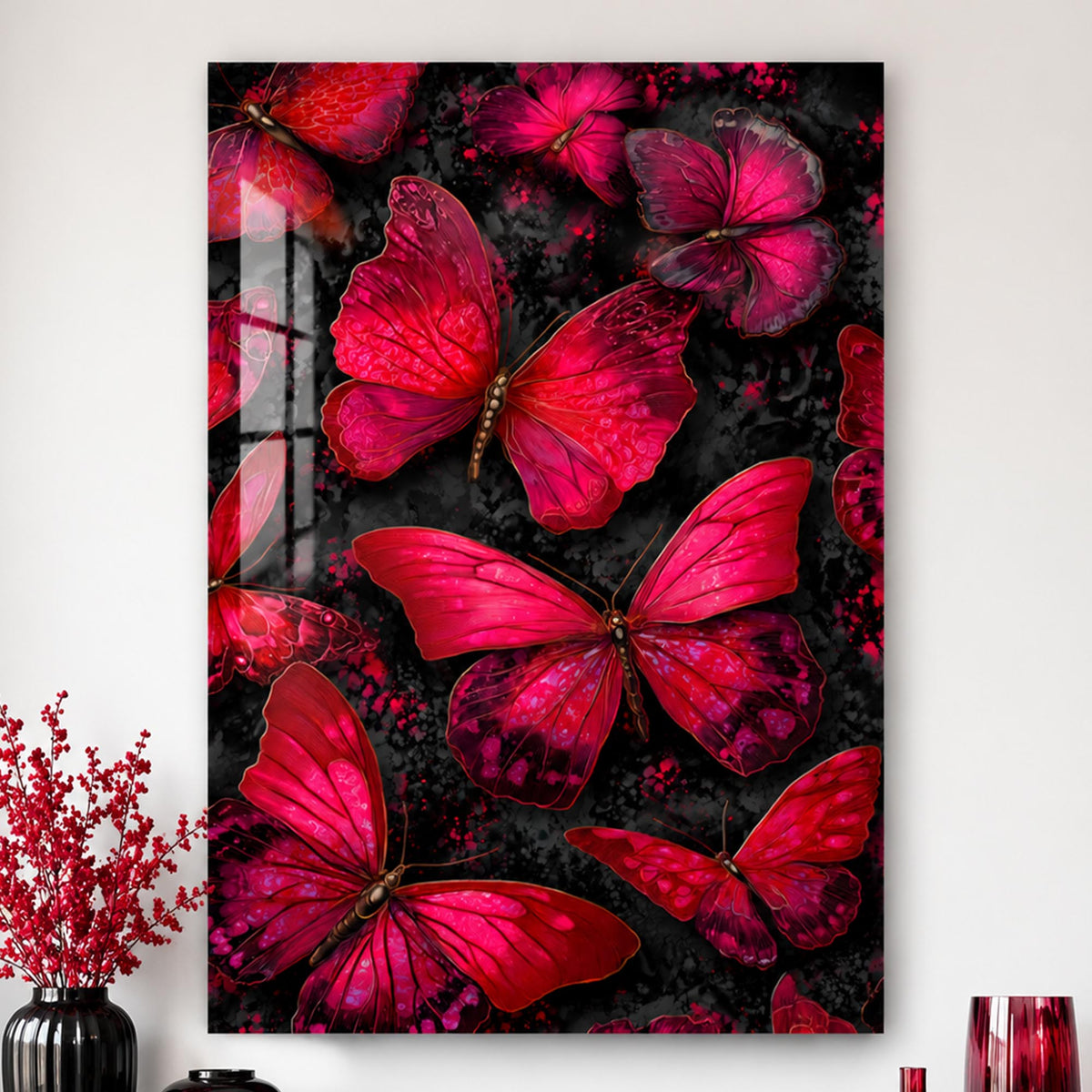 Crimson Butterfly Garden lifestyle view