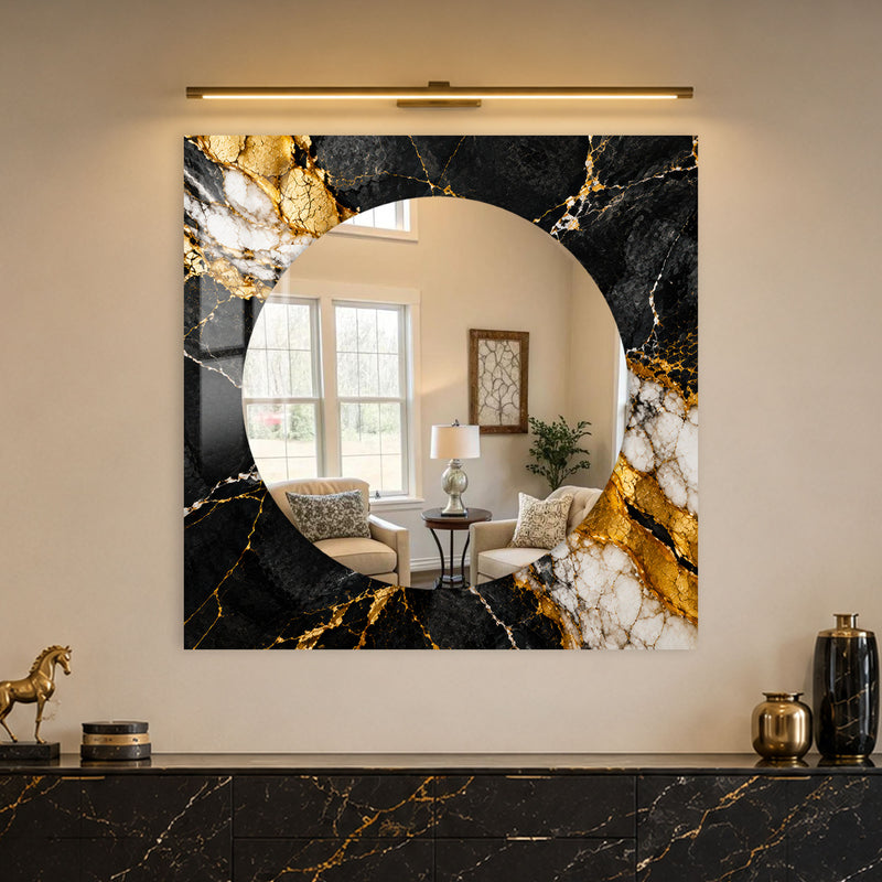 Gilded Onyx Marble lifestyle view