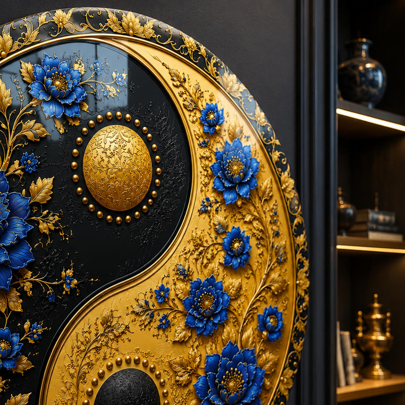 Floral Yin Yang lifestyle view