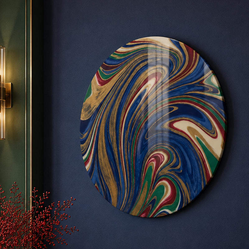 Regal Marble Swirl Medallion lifestyle view