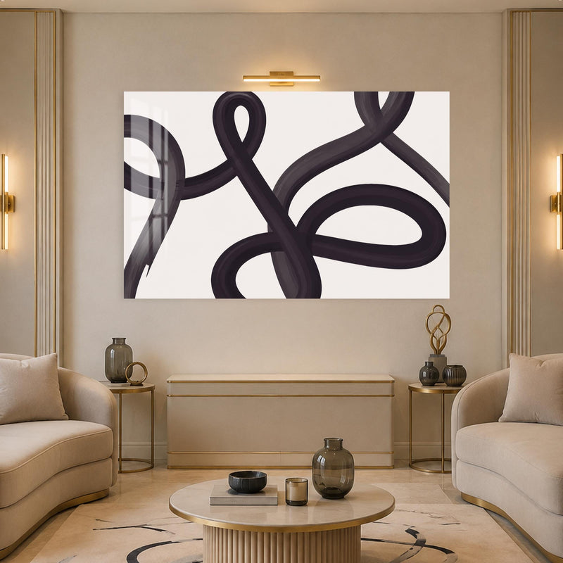 Plum Ribbon Loops lifestyle view