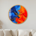Molten Tides with gold frame