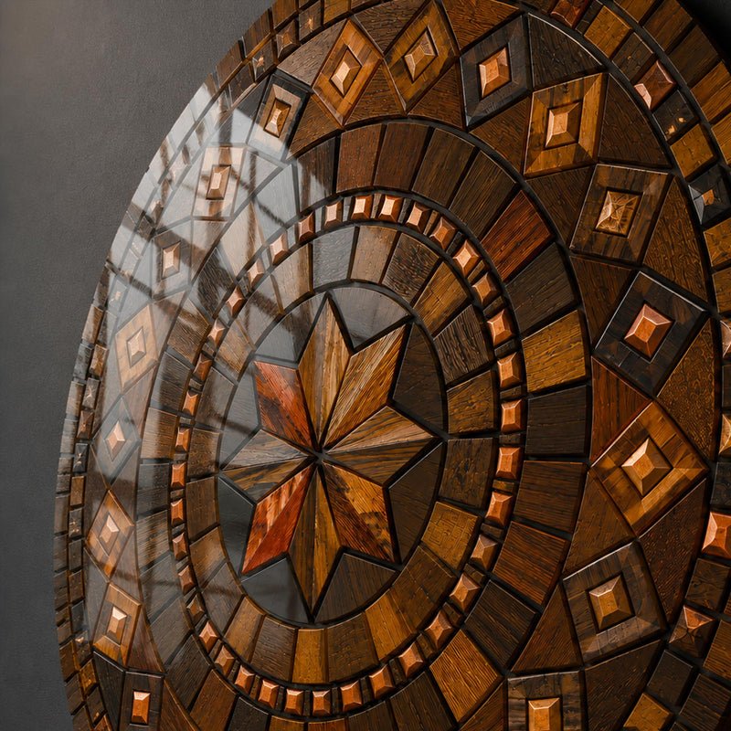 Amber Mosaic Star lifestyle view
