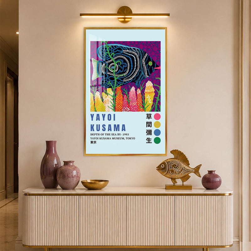 Depth Of The Sea with gold frame
