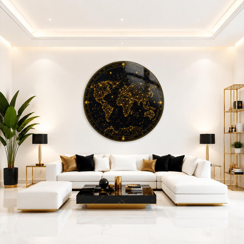 Celestial World Map lifestyle view