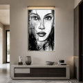 Ink Gaze with silver frame