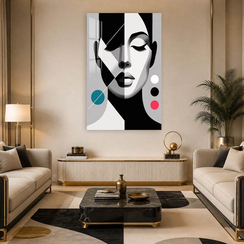 Monochrome Geometric Muse lifestyle view