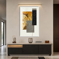Gilded Geometry with white frame