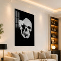 Artronauts Glass Print Crystal Skull Glass Wall Art
