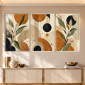 Earthy Botanical II with silver frame