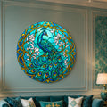 Turquoise Peacock And Magnolia lifestyle view