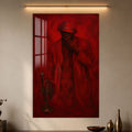 Crimson Jazz in a modern room