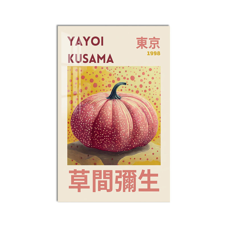 Yayoi Pumpkin Poster product shot on white background