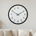 Golden Art Deco with black frame