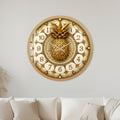 Regal Golden Pineapple with gold frame