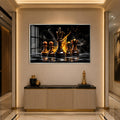 Whisky King Chess with silver frame