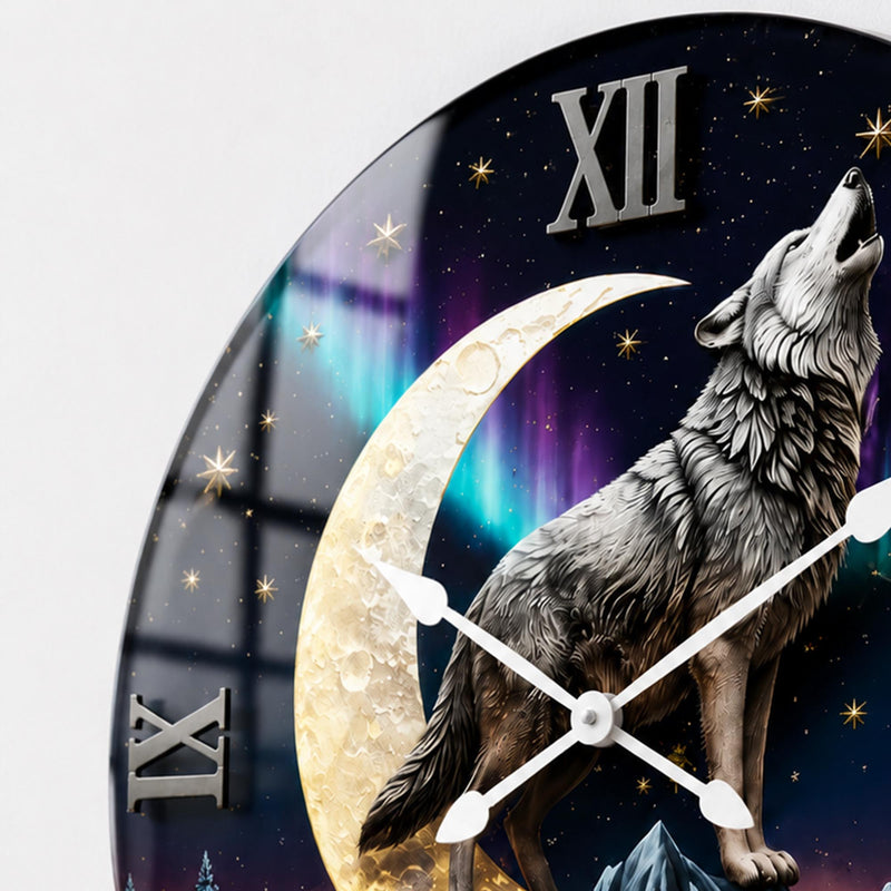 Moonlit Howling Wolf lifestyle view
