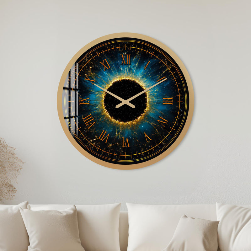Golden Eclipse with gold frame