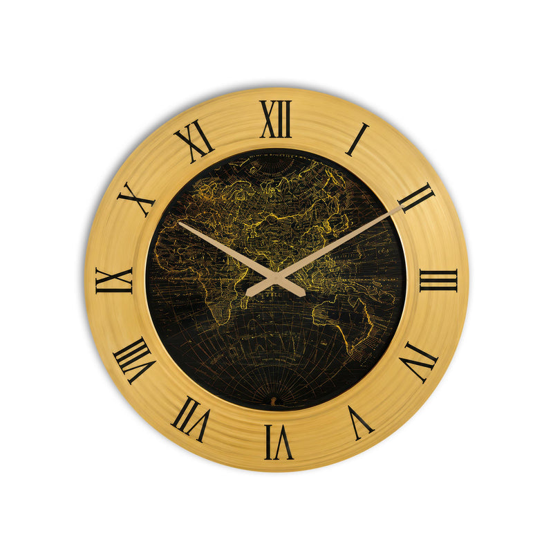 Golden World Map lifestyle view