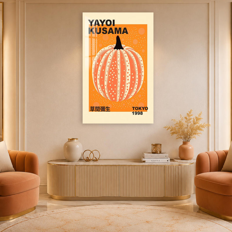Kusama Pumpkin Poster lifestyle view