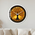 Golden Tree Of Life with white frame