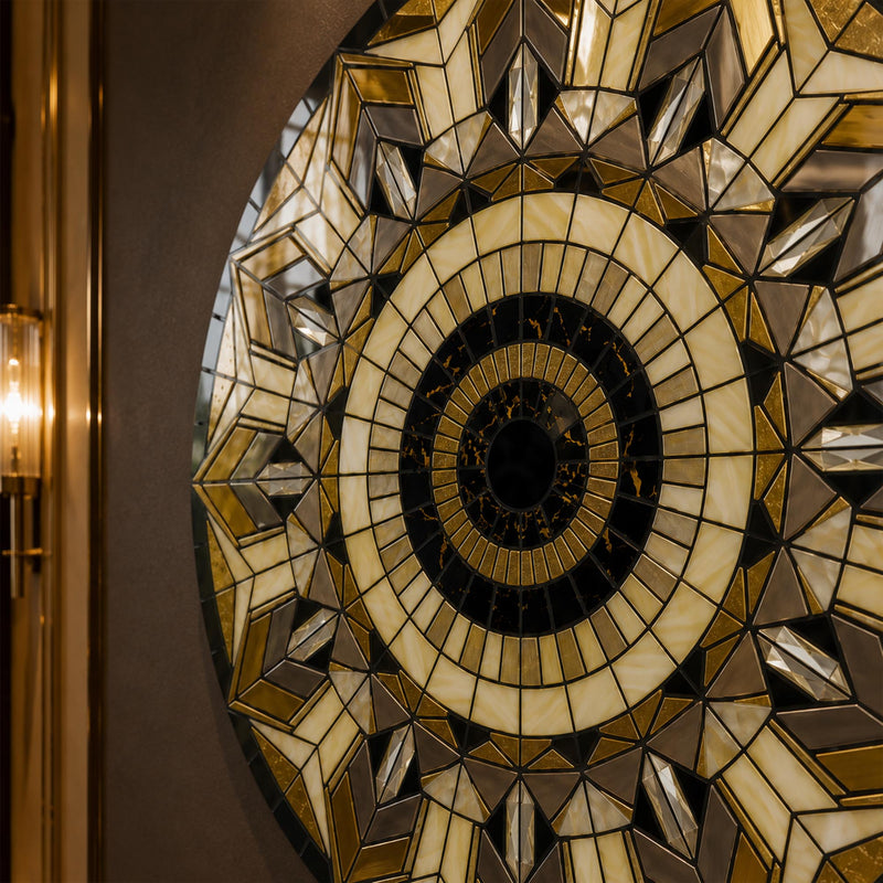 Art Deco Crystal Star Mosaic lifestyle view