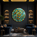 Turquoise Mosaic Mandala lifestyle view