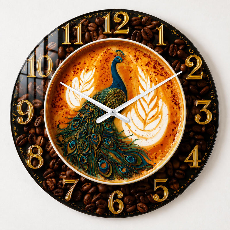 Peacock Coffee Elegance lifestyle view