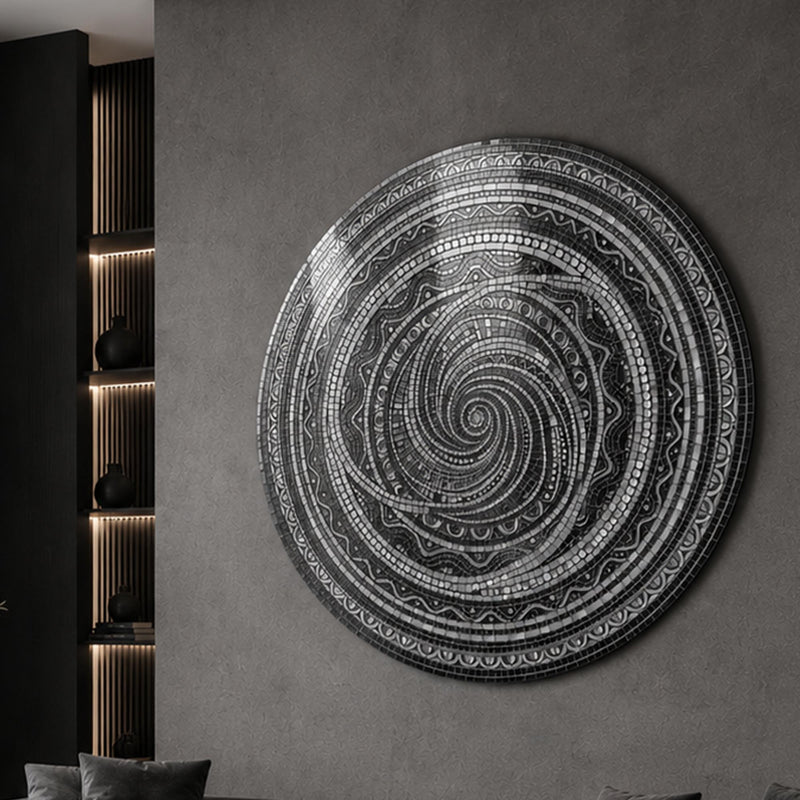 Midnight Mandala Spiral angled lifestyle view