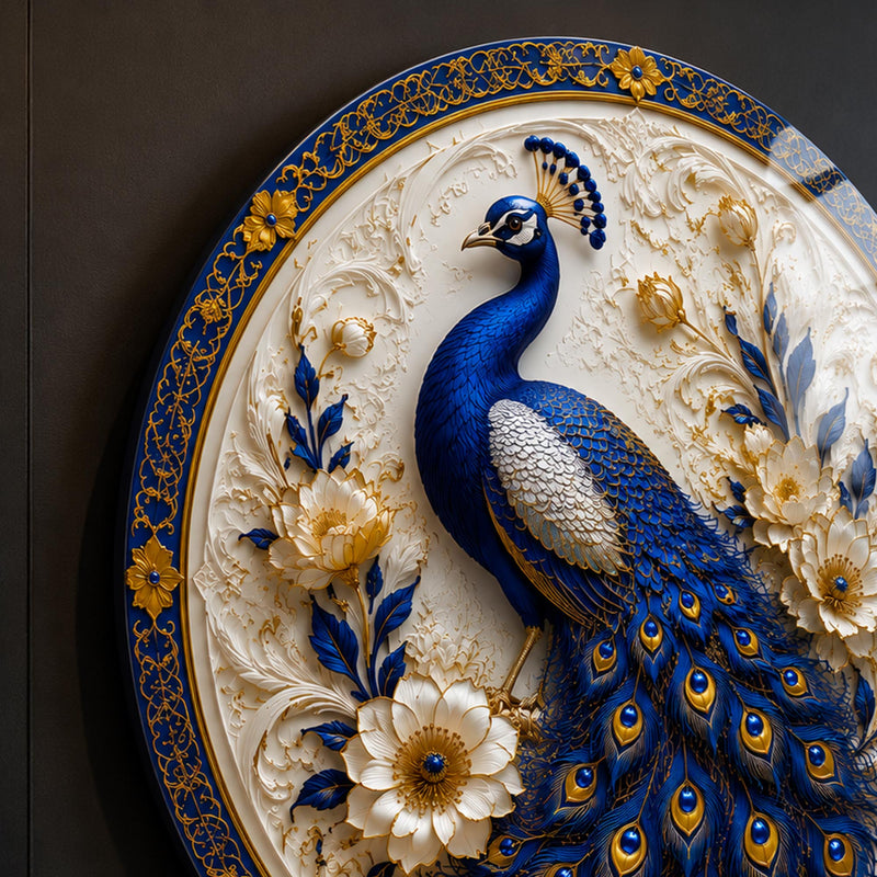 Ivory Sapphire Peacock lifestyle view