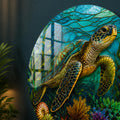 Stained Glass Sea Turtle lifestyle view