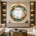 Gilded Teal Agate lifestyle view
