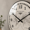 Vintage World Map lifestyle view