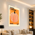 Kusama Pumpkin Poster lifestyle view