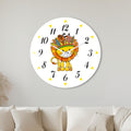 Boho Lion Cub with white frame
