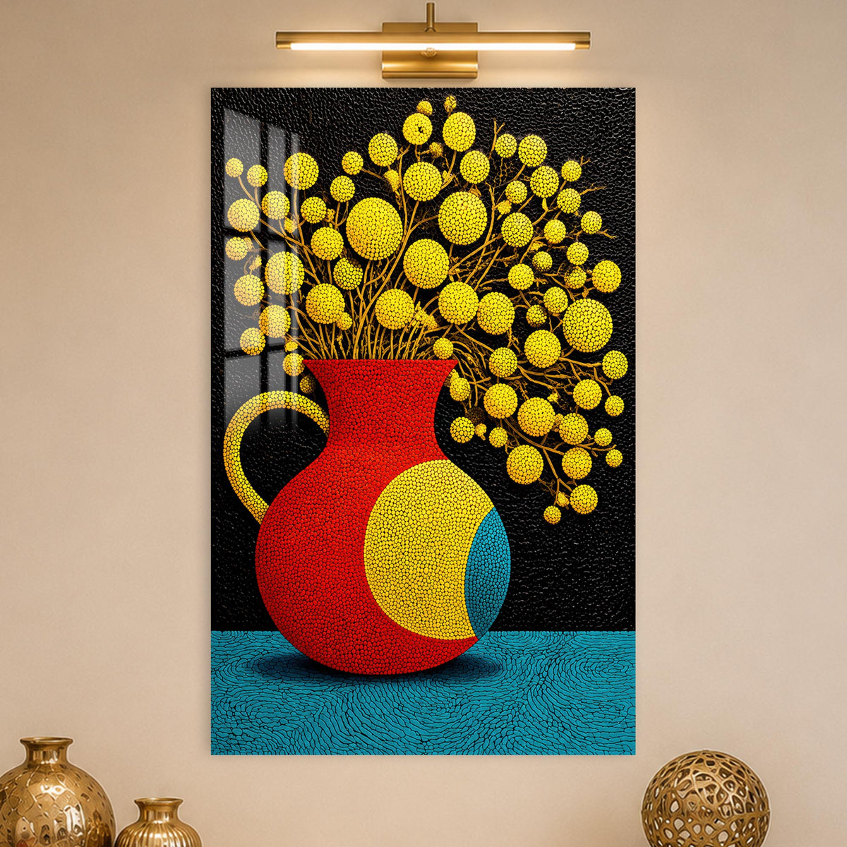 Vibrant Floral Pitcher lifestyle view